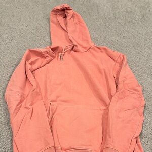 Orange Hoodie Sweater